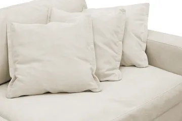 Valencia ekstra dyp 5-seters sofa i chenille - Beige - Møbler - Sofaer