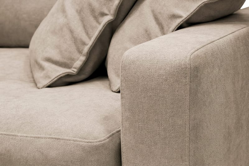Valencia ekstra dyp 5-seters sofa i chenille - Brun - Møbler - Sofaer