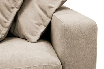 Valencia ekstra dyp 5-seters sofa i chenille - Brun - Møbler - Sofaer