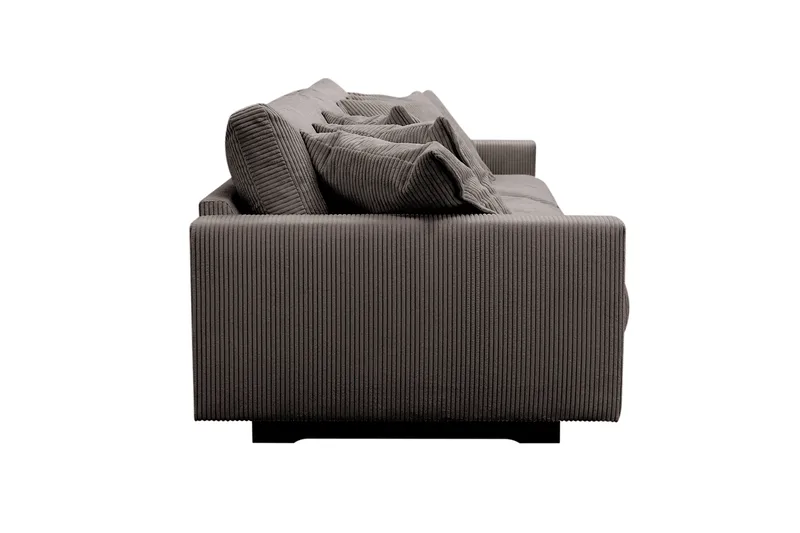 Valencia ekstra dyp 5-seters sofa - Mørkegrå - Møbler - Sofaer