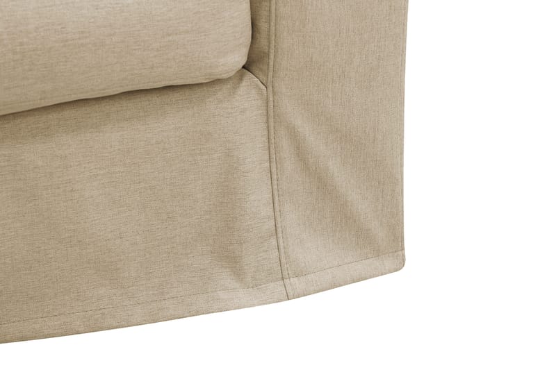 Valencia Ekstra dyp 5-seters sofa med avtakbart og vaskbart trekk - Beige - Møbler - Sofaer