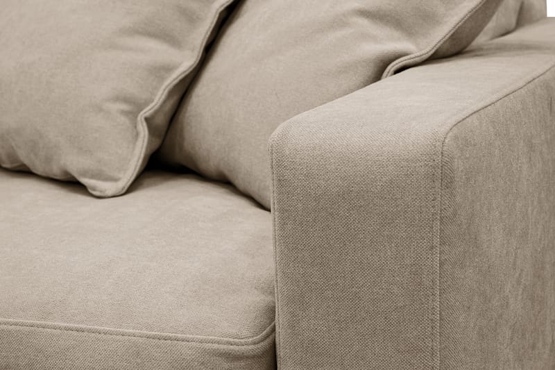 Valencia Ekstra dyp 5-seters sofa med avtakbart og vaskbart trekk - Brun - Møbler - Sofaer