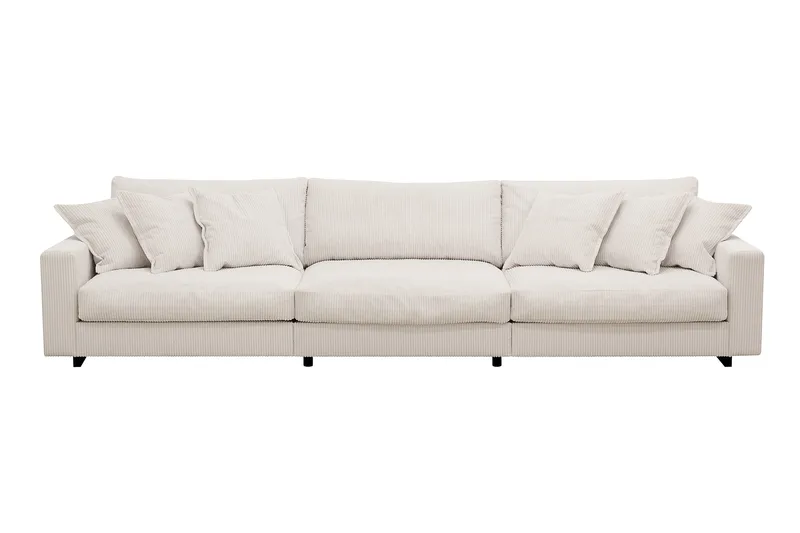 Valencia ekstra dyp 5-seters sofa, Offwhite