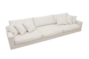 Valencia ekstra dyp 5-seters sofa - Offwhite - Møbler - Sofaer