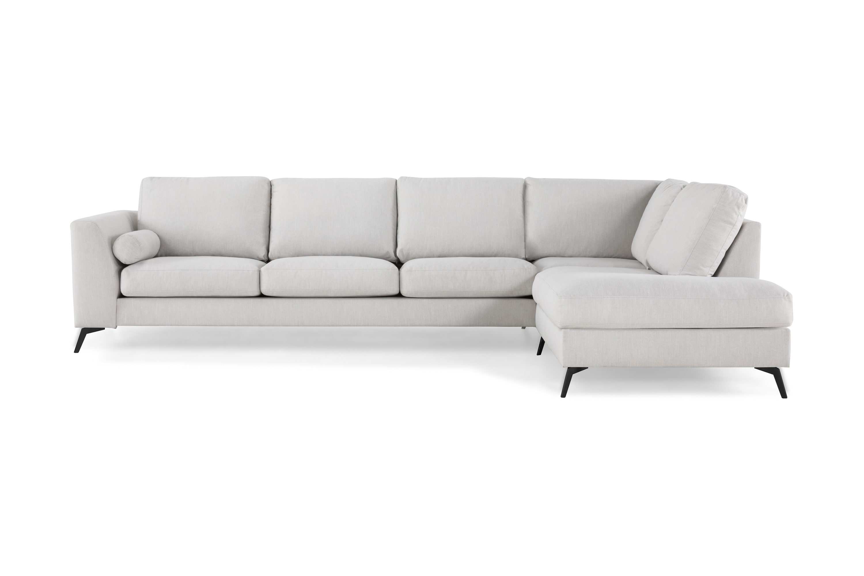 Ocean Lyx 4-seters Sofa med Sjeselong Høyre - Linbeige