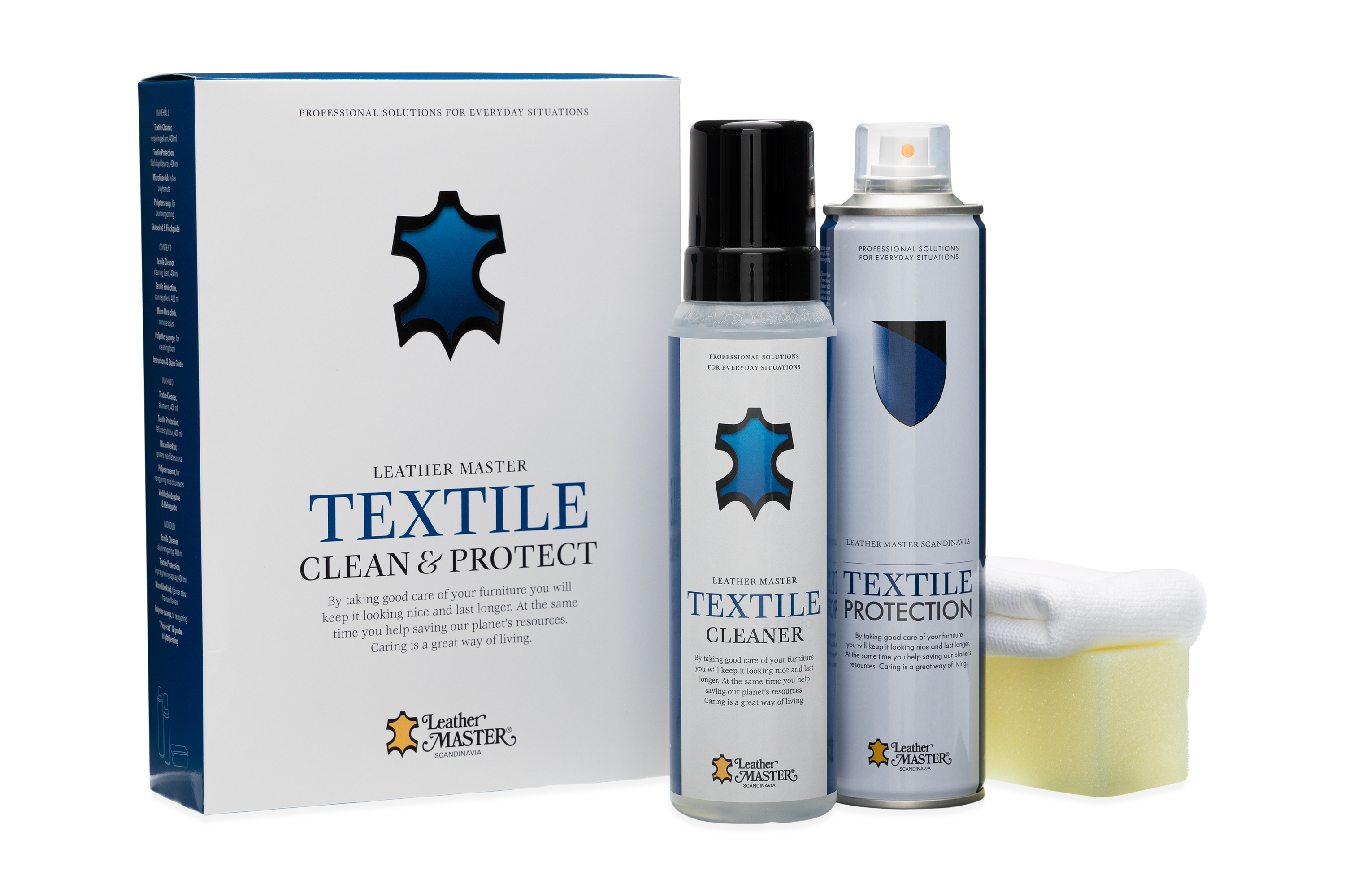 Leather Master Textile Clean & Protect Sett -