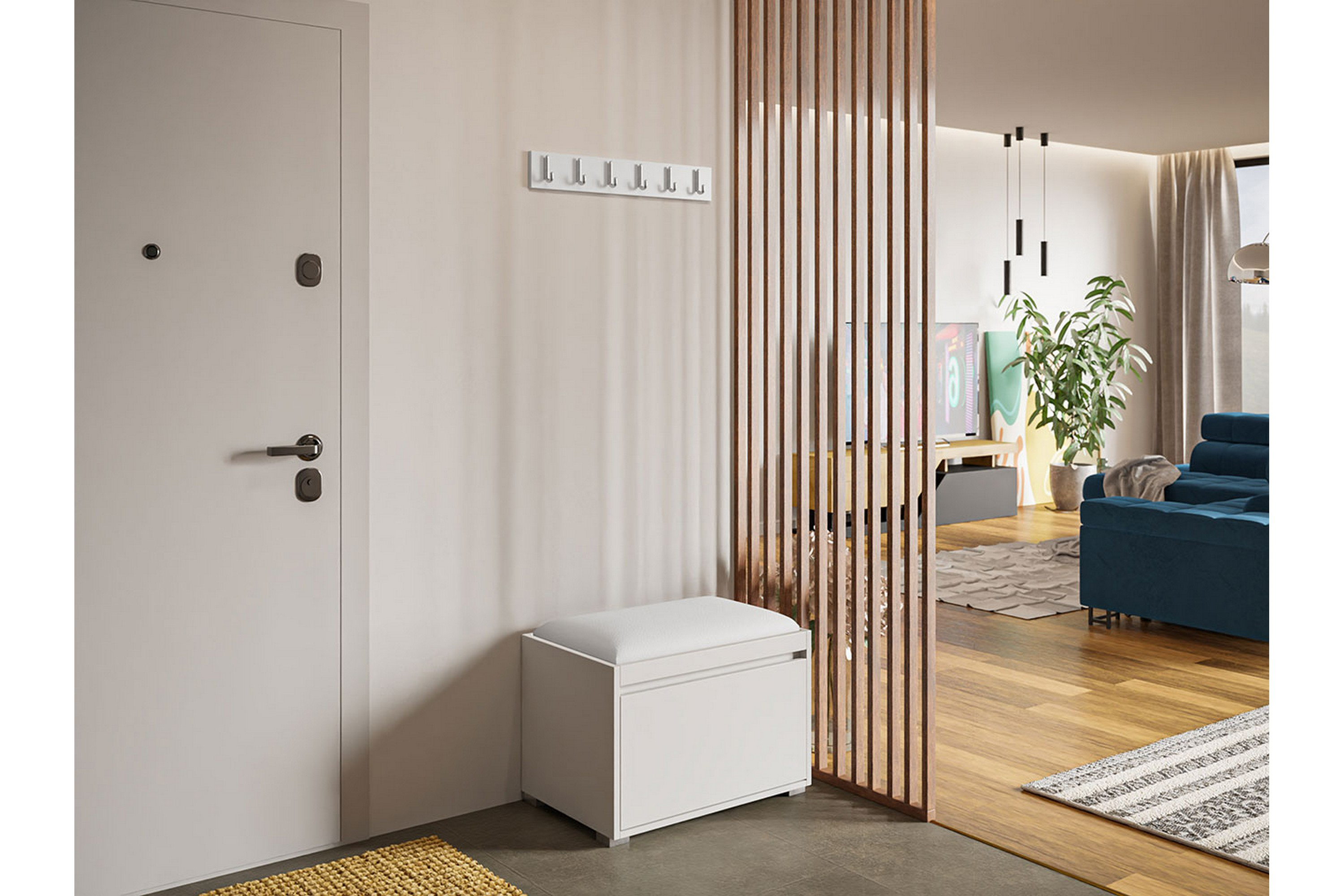 Grawis Sittebenk – Hvit