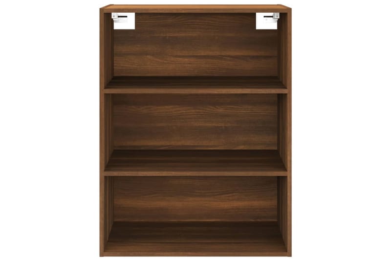 beBasic Hengende veggskap brun eik 69,5x32,5x90 cm - Brun - Oppbevaring - Vegghengt oppbevaring