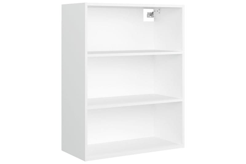 beBasic Hengende veggskap hvit 69,5x32,5x90 cm - Hvit - Oppbevaring - Vegghengt oppbevaring