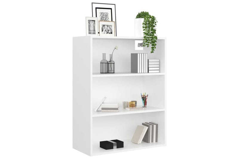 beBasic Hengende veggskap hvit 69,5x32,5x90 cm - Hvit - Oppbevaring - Vegghengt oppbevaring