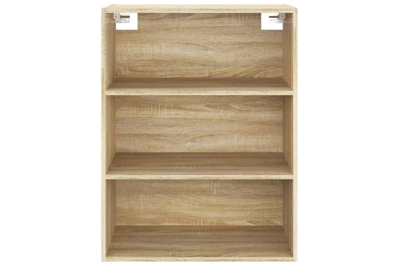 beBasic Hengende veggskap sonoma eik 69,5x32,5x90 cm - Brun - Oppbevaring - Vegghengt oppbevaring