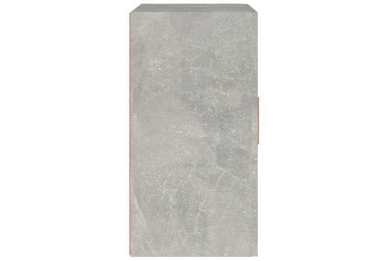 beBasic Veggskap betonggrå 60x30x60 cm konstruert tre - Hvit - Oppbevaring - Vegghengt oppbevaring