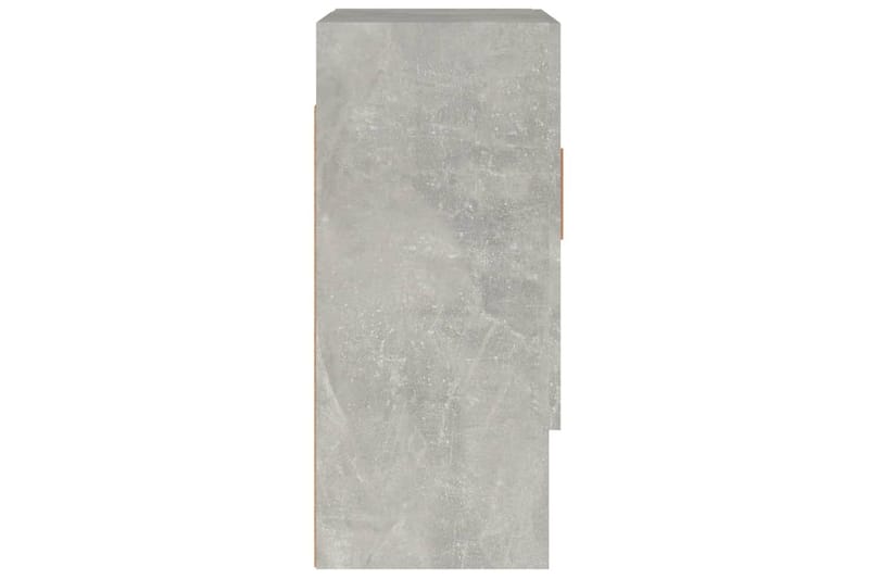 beBasic Veggskap betonggrå 60x31x70 cm konstruert tre - GrÃ¥ - Oppbevaring - Vegghengt oppbevaring