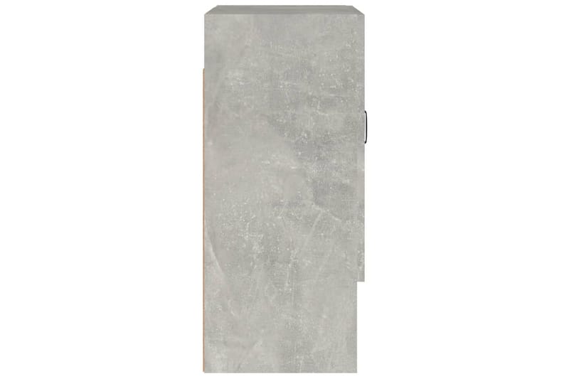 beBasic Veggskap betonggrå 60x31x70 cm konstruert tre - GrÃ¥ - Oppbevaring - Vegghengt oppbevaring