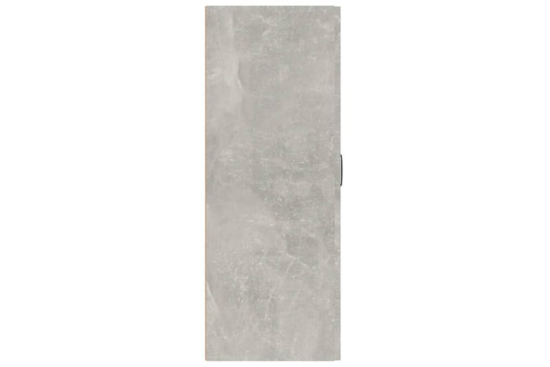 beBasic Veggskap betonggrå 69,5x34x90 cm konstruert tre - GrÃ¥ - Oppbevaring - Vegghengt oppbevaring