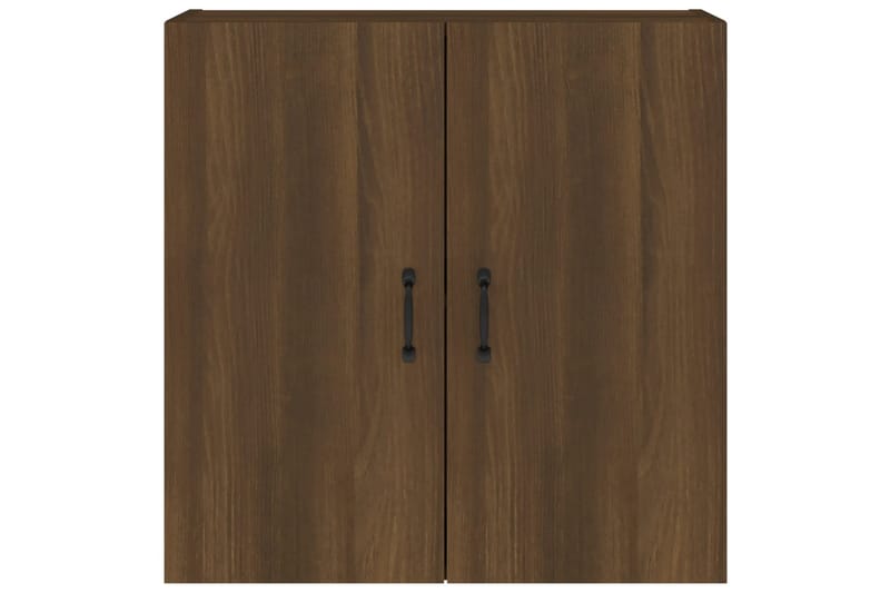 beBasic Veggskap brun eik 60x31x60 cm konstruert tre - Brun - Oppbevaring - Vegghengt oppbevaring