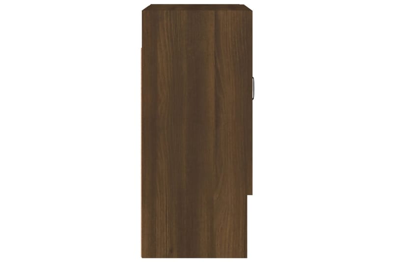 beBasic Veggskap brun eik 60x31x70 cm konstruert tre - Brun - Oppbevaring - Vegghengt oppbevaring