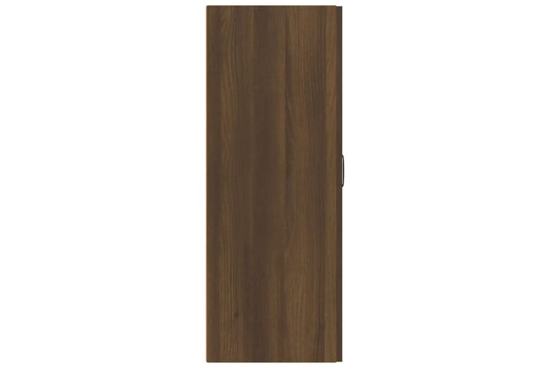 beBasic Veggskap brun eik 69,5x34x90 cm konstruert tre - Brun - Oppbevaring - Vegghengt oppbevaring