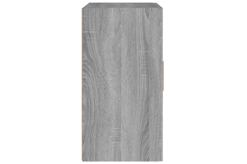beBasic Veggskap grå sonoma 60x30x60 cm konstruert tre - GrÃ¥ - Oppbevaring - Vegghengt oppbevaring