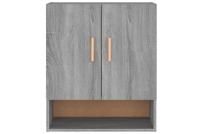 beBasic Veggskap grå sonoma 60x31x70 cm konstruert tre - GrÃ¥ - Oppbevaring - Vegghengt oppbevaring