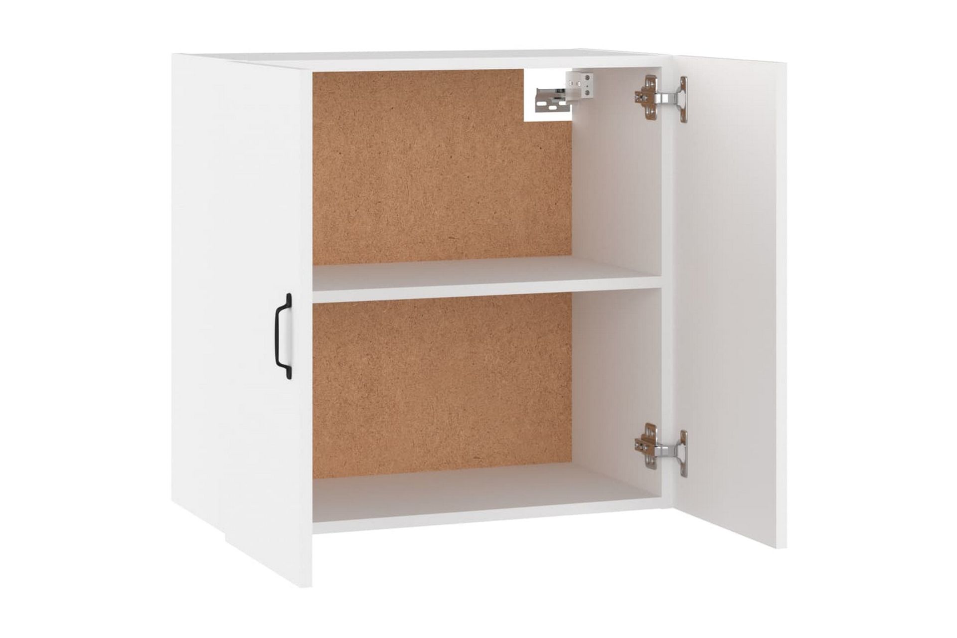 beBasic Veggskap hvit 60x31x60 cm konstruert tre - Hvit - Oppbevaring - Vegghengt oppbevaring