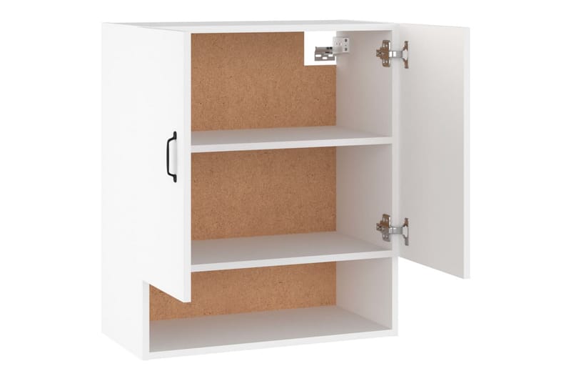 beBasic Veggskap hvit 60x31x70 cm konstruert tre - Hvit - Oppbevaring - Vegghengt oppbevaring