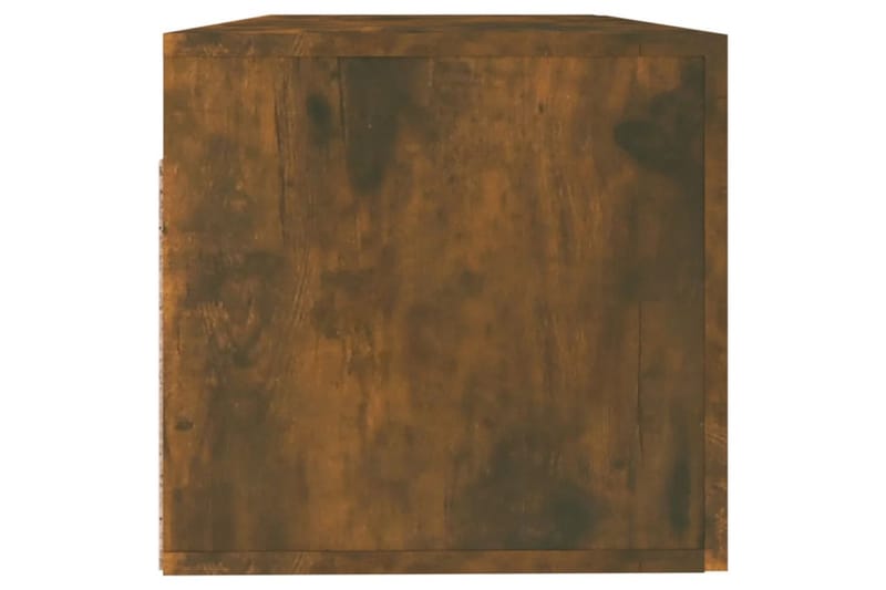 beBasic Veggskap røkt eik 100x36,5x35 cm konstruert tre - Brun - Oppbevaring - Vegghengt oppbevaring