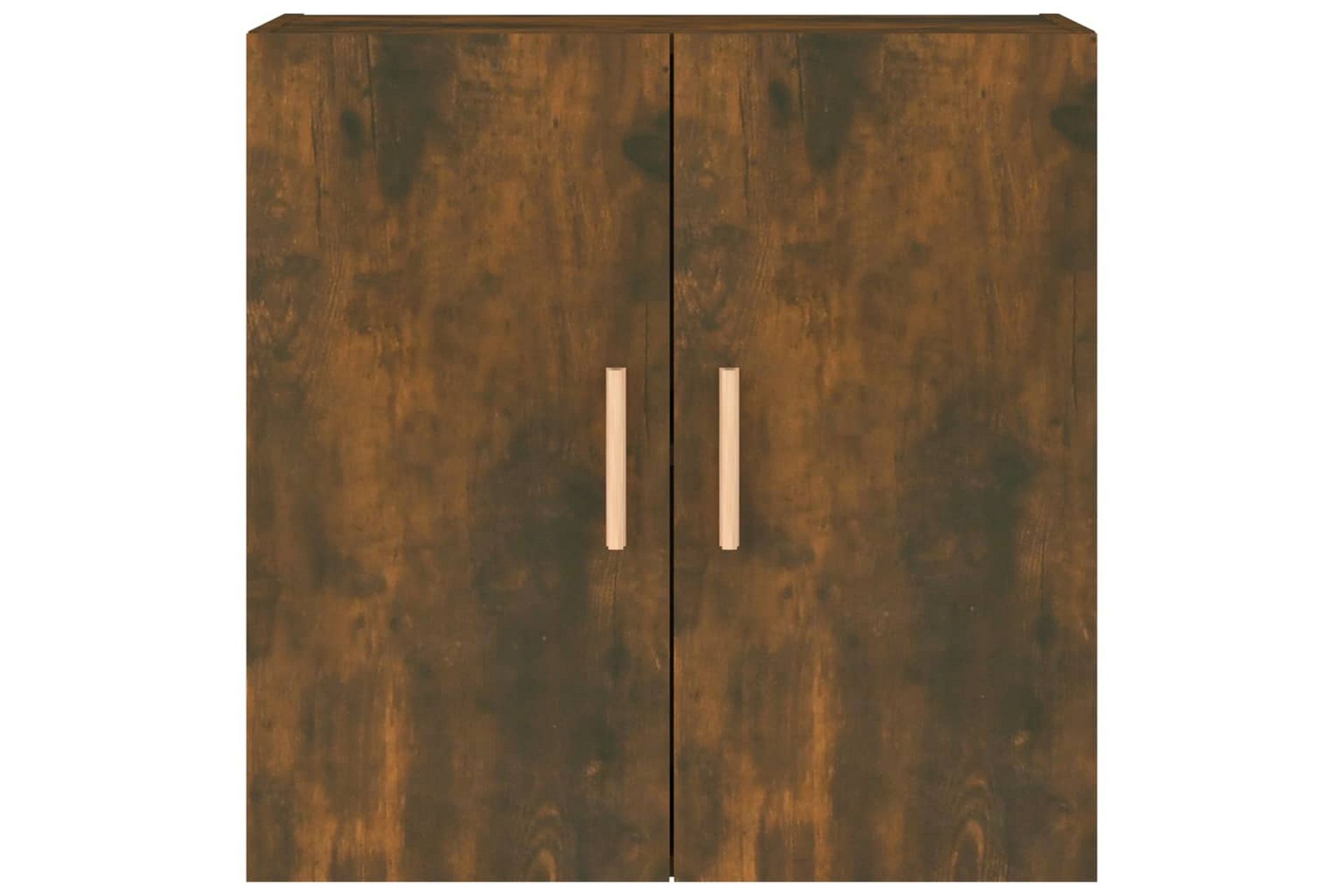beBasic Veggskap røkt eik 60x30x60 cm konstruert tre - Brun - Oppbevaring - Vegghengt oppbevaring