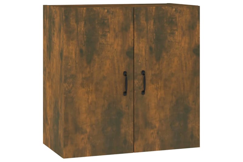 beBasic Veggskap røkt eik 60x31x60 cm konstruert tre - Brun - Oppbevaring - Vegghengt oppbevaring