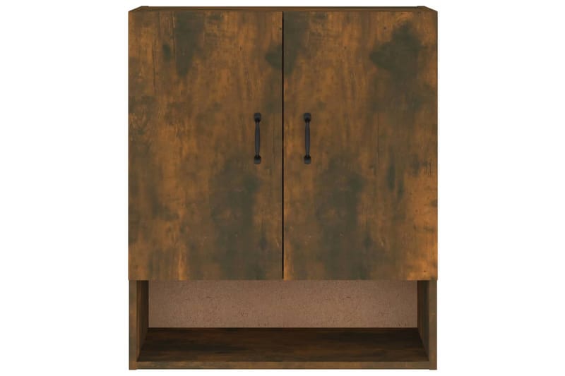 beBasic Veggskap røkt eik 60x31x70 cm konstruert tre - Brun - Oppbevaring - Vegghengt oppbevaring