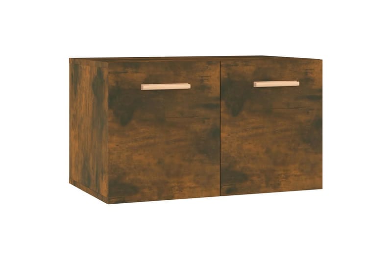 beBasic Veggskap røkt eik 60x36,5x35 cm konstruert tre - Brun - Oppbevaring - Vegghengt oppbevaring