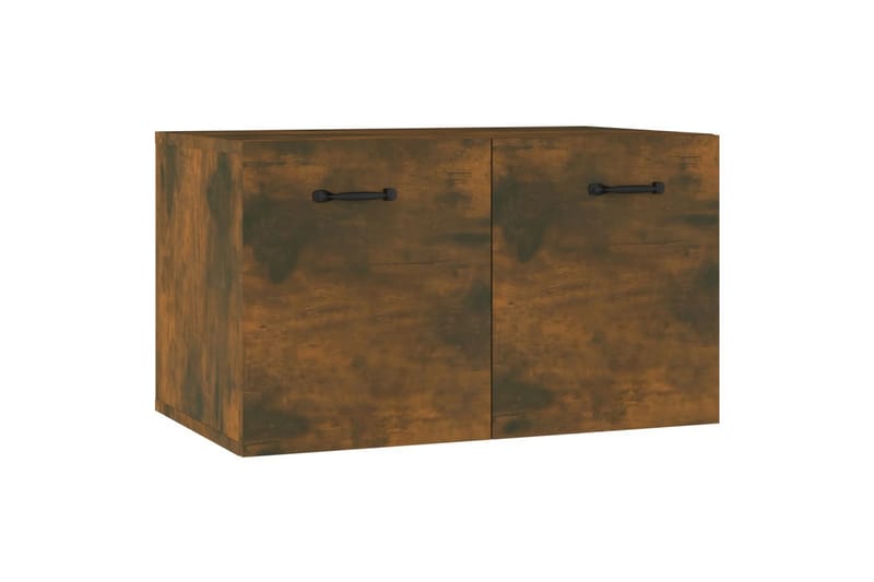 beBasic Veggskap røkt eik 60x36,5x35 cm konstruert tre - Brun - Oppbevaring - Vegghengt oppbevaring