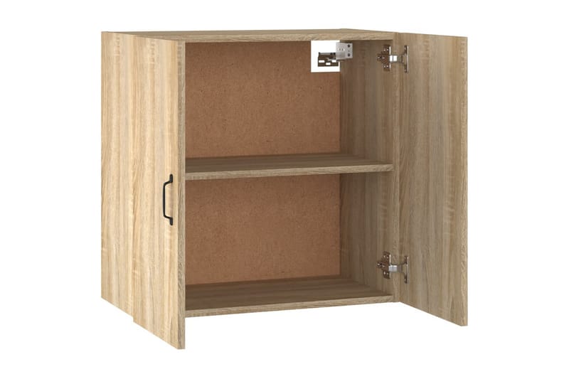 beBasic Veggskap sonoma eik 60x31x60 cm konstruert tre - Brun - Oppbevaring - Vegghengt oppbevaring