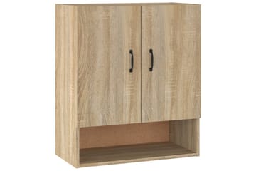 beBasic Veggskap sonoma eik 60x31x70 cm konstruert tre - Brun - Oppbevaring - Vegghengt oppbevaring