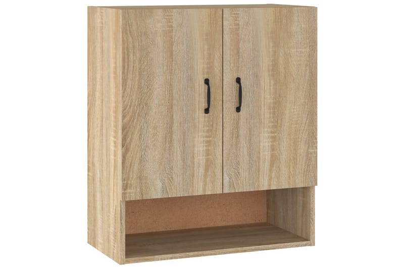 beBasic Veggskap sonoma eik 60x31x70 cm konstruert tre - Brun - Oppbevaring - Vegghengt oppbevaring