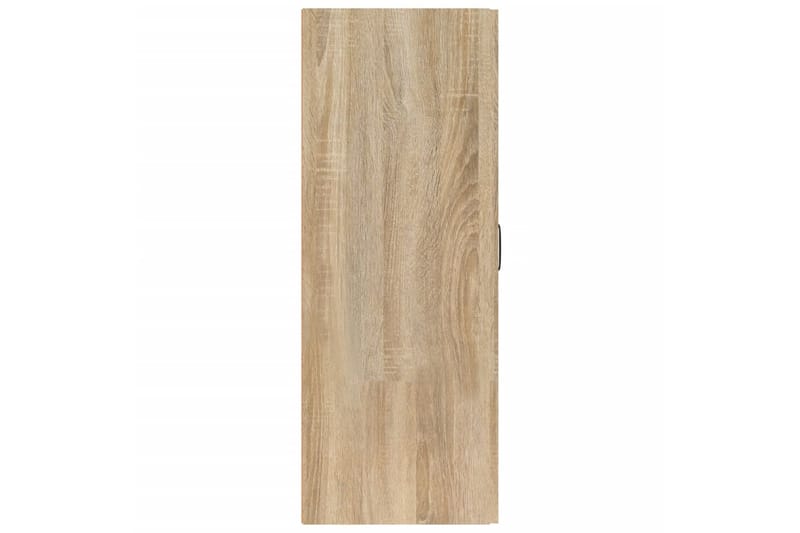 beBasic Veggskap sonoma eik 69,5x34x90 cm konstruert tre - Brun - Oppbevaring - Vegghengt oppbevaring