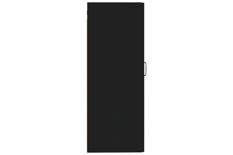 beBasic Veggskap svart 35x34x90 cm konstruert tre - Svart - Oppbevaring - Vegghengt oppbevaring
