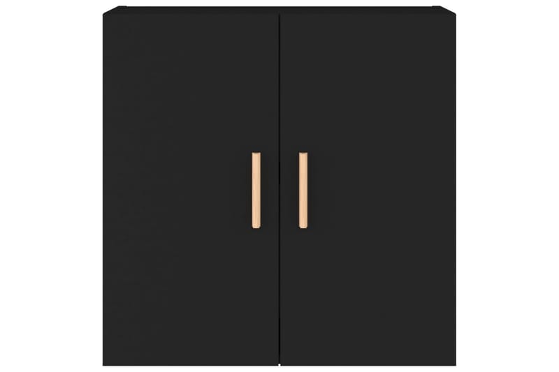 beBasic Veggskap svart 60x30x60 cm konstruert tre - Svart - Oppbevaring - Vegghengt oppbevaring