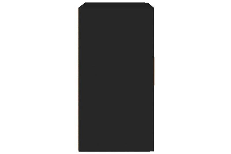 beBasic Veggskap svart 60x30x60 cm konstruert tre - Svart - Oppbevaring - Vegghengt oppbevaring