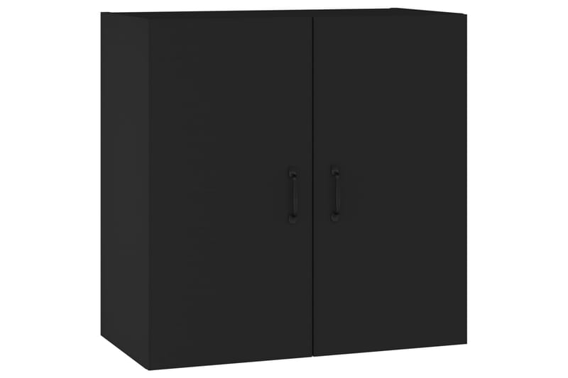 beBasic Veggskap svart 60x31x60 cm konstruert tre - Svart - Oppbevaring - Vegghengt oppbevaring