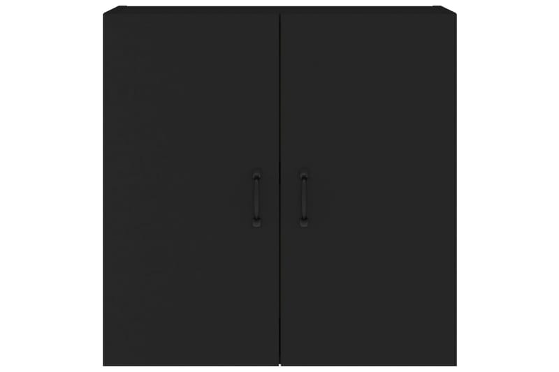beBasic Veggskap svart 60x31x60 cm konstruert tre - Svart - Oppbevaring - Vegghengt oppbevaring
