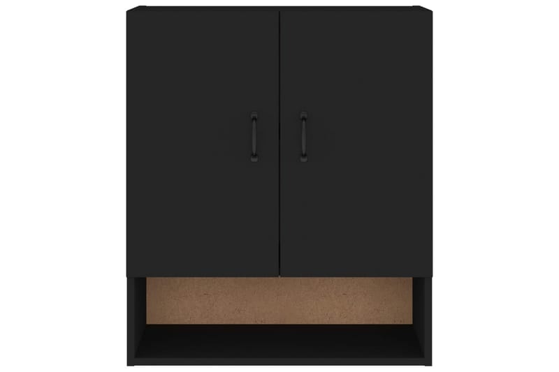 beBasic Veggskap svart 60x31x70 cm konstruert tre - Svart - Oppbevaring - Vegghengt oppbevaring