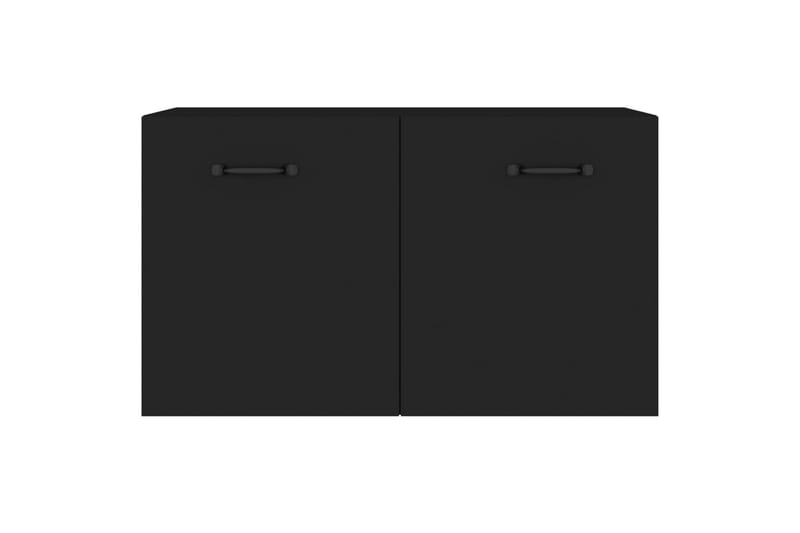 beBasic Veggskap svart 60x36,5x35 cm konstruert tre - Svart - Vegghengt oppbevaring