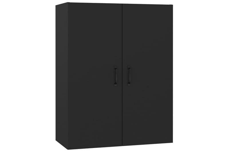 beBasic Veggskap svart 69,5x34x90 cm konstruert tre - Svart - Oppbevaring - Vegghengt oppbevaring