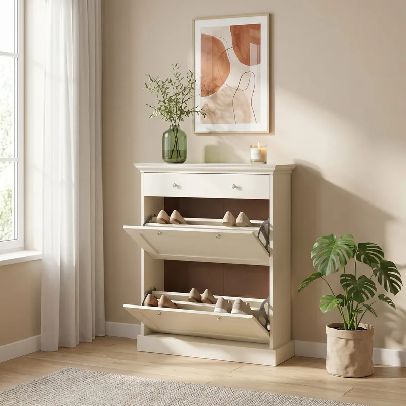 Binz skoskap 80x105 cm - Kasjmir - Oppbevaring - Gangoppbevaring