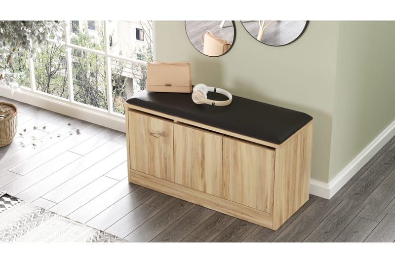 Andifli Skoskap 89,6x45,8 cm, Brun