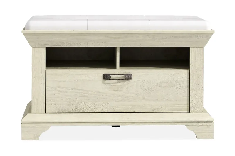 Casique Skoskap 46x99 cm - Hvit - Oppbevaring - Gangoppbevaring