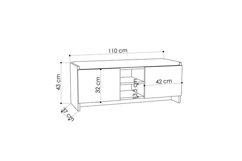 Homitis Skohylle - Oppbevaring - Gangoppbevaring