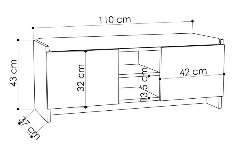 Homitis Skohylle - Oppbevaring - Gangoppbevaring