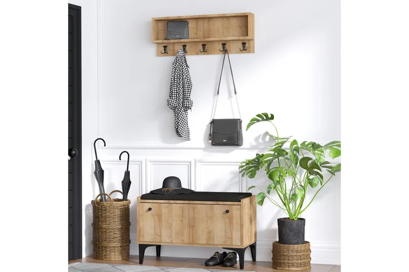 Mamerto Skoskap skap 80x36 cm, Natur